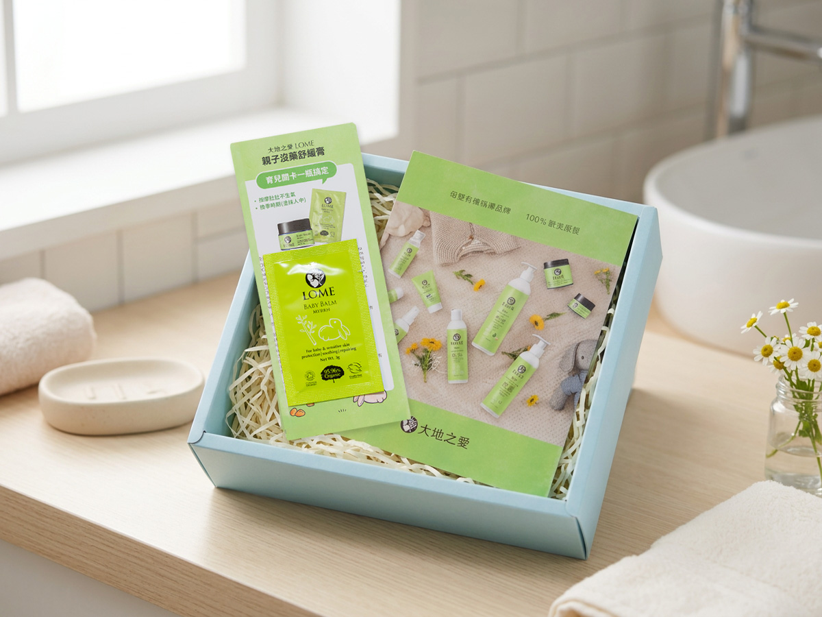 大地之愛LOME_親子沒藥舒緩膏護膚體驗包